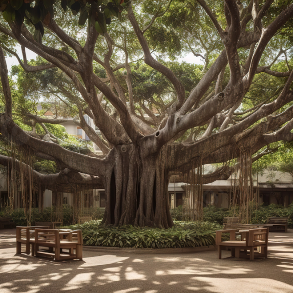 pngtree-large-banyan-tree-courtyard-with-a-large-bench-picture-image_2657054